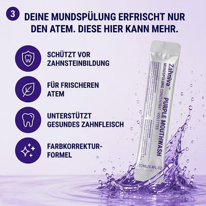 Lila Mundspülung