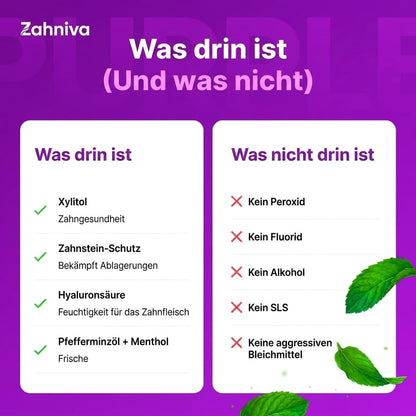 Lila Mundspülung