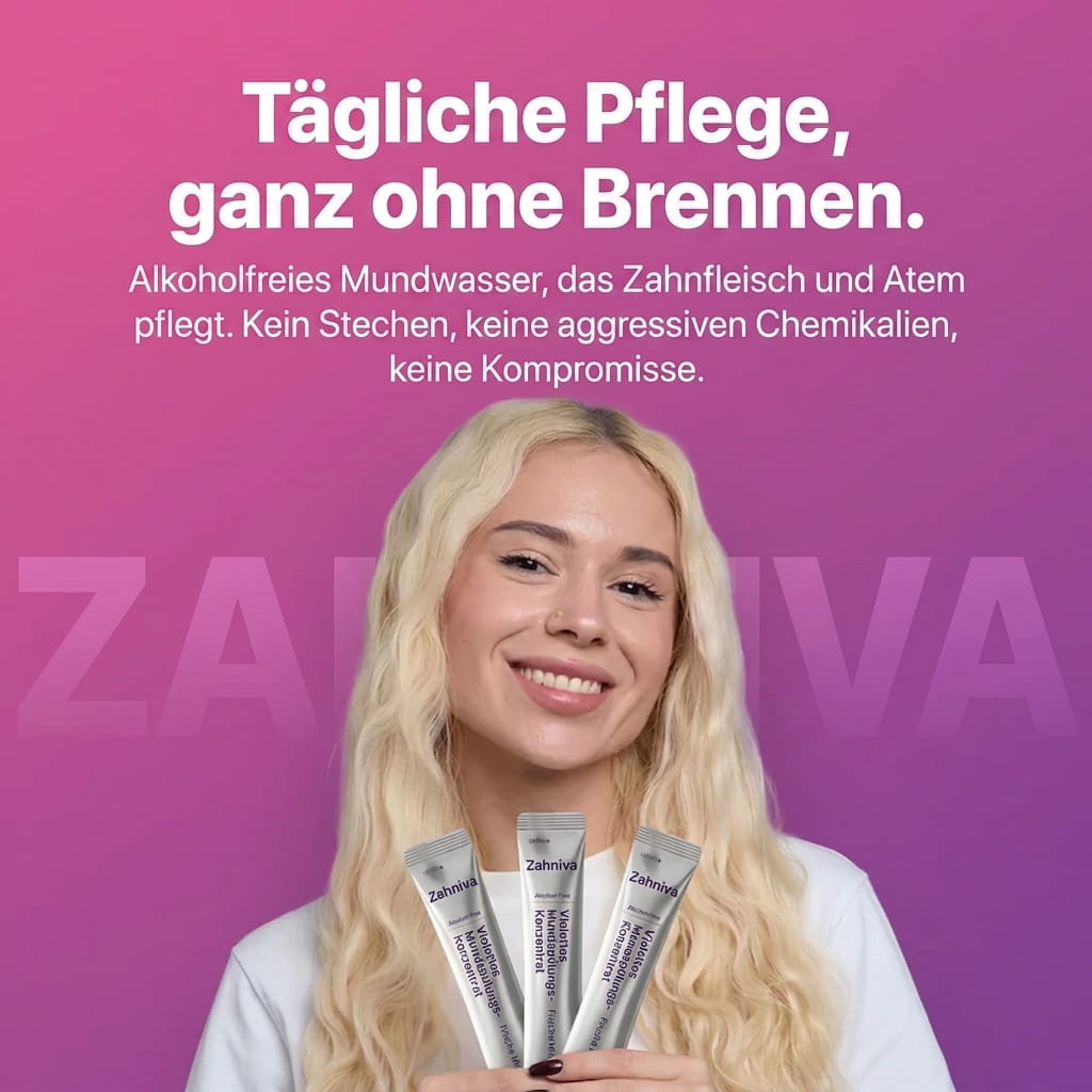 Lila Mundspülung