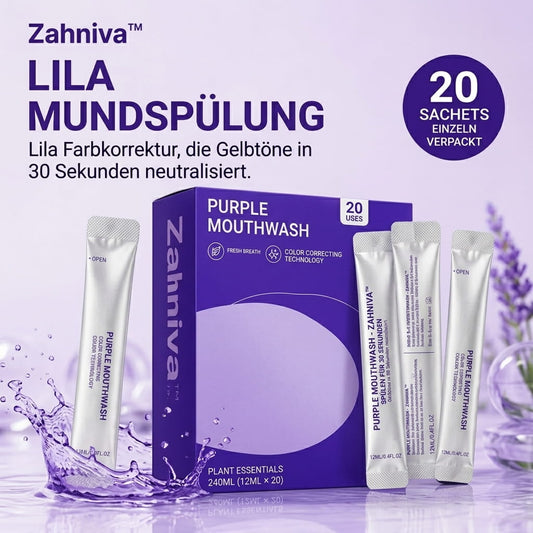 Lila Mundspülung