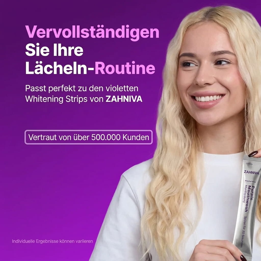 Lila Mundspülung